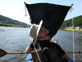 Faltboot segeln